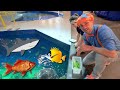 Blippi Visits An Aquarium Ody Aquarium Blippi Educational Videos For Kids