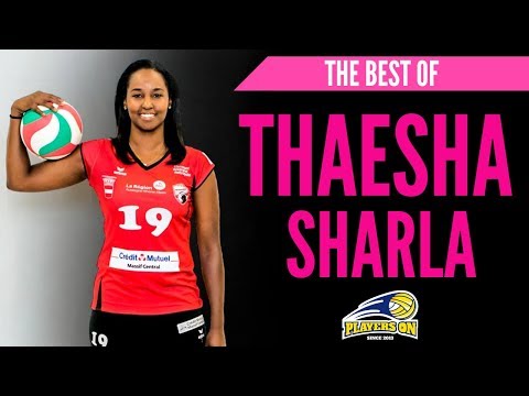 PLAYERS ON VOLLEYBALL  - The best of Thaesha Sharla (Outside Hitter/Ponteira) 2018/2019