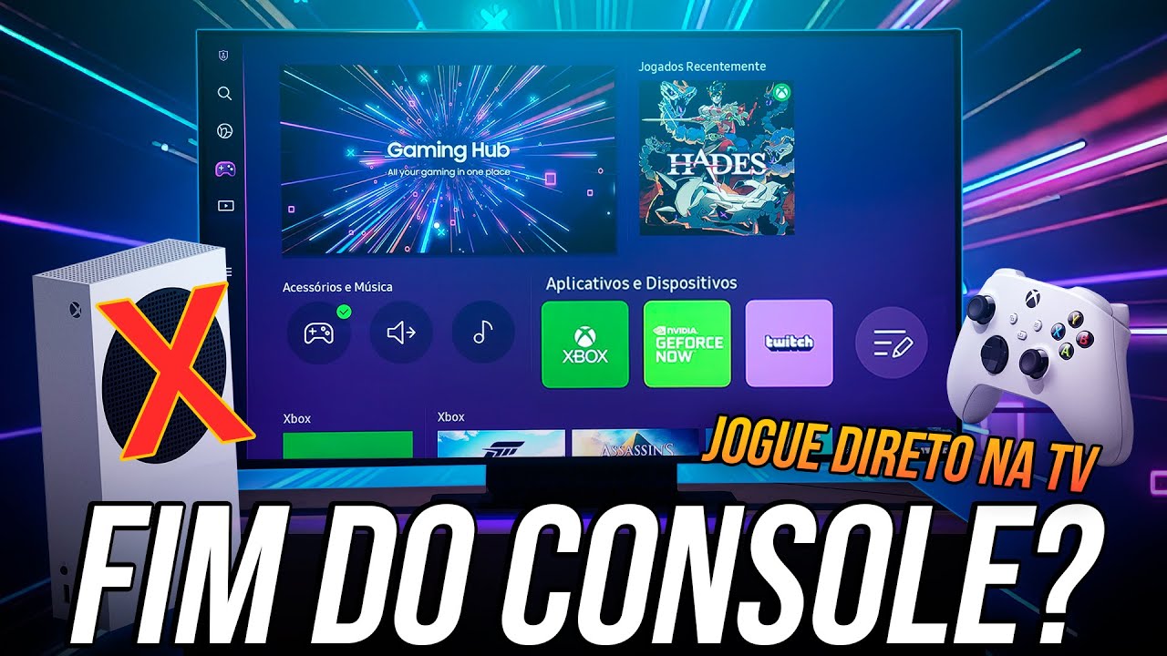 JOGAR NA TV SEM CONSOLE? Testamos o Xbox na nuvem com a Samsung QN90B