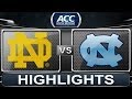 Notre Dame vs North Carolina | 2014 ACC.