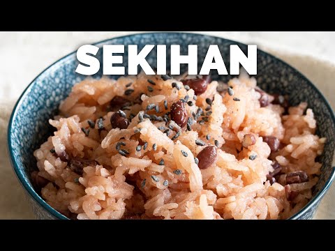 Sekihan – Japanese Red Bean Sticky Rice