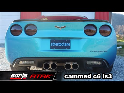 C6 Corvette Borla ATAK- Cammed LS3
