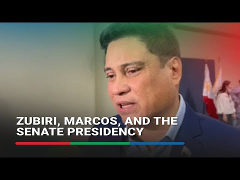 Zubiri mum on Marcos admission on Senate shakeup ABS-CBN News
