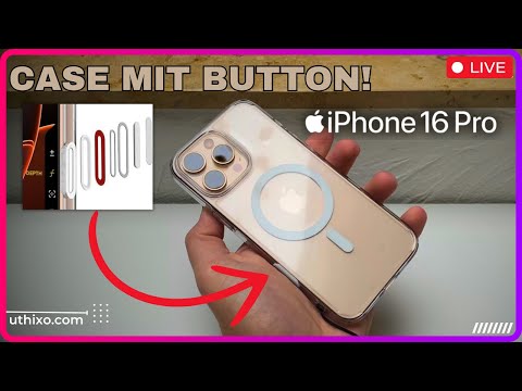 SPIGEN ULTRA HYBRID T für das Iphone 16 Pro Max HÜLLE CASE MIT CAMERA BUTTON CLEAR CASE MAGSAFE BEST