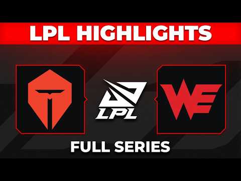 TES vs WE Highlights ALL GAMES | LPL 2026 Playoffs | Top Esports vs Team WE