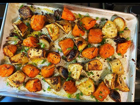 Easy Herb Roasted Sweet Potatoes Recipe | CaribbeanPot.com