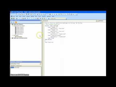 How to create an user defined function in Excel? (super quick)