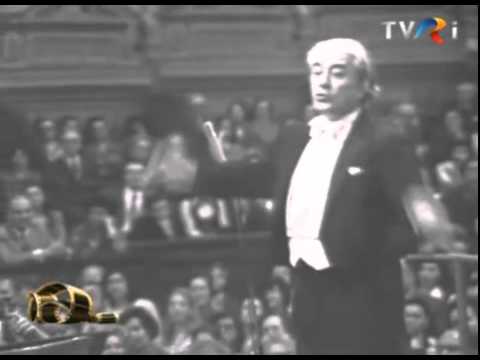 Dinicu Hora Staccato - Sergiu Celibidache (rare video)