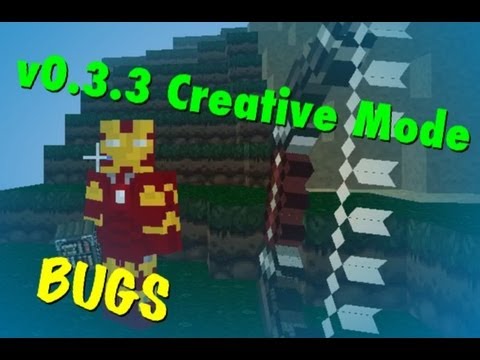 EPIC BUGS in Minecraft PE v0.3.3! Must Watch