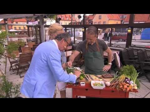 Kocken Fredrik Eriksson lagar Gotlandstataki - Nyhetsmorgon (TV4)