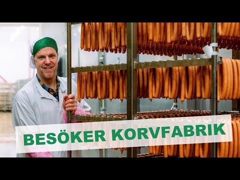 Så görs korv i fabriken