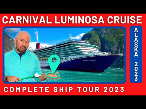 Carnival Luminosa Complete Ship Tour (with real-time navigation!)