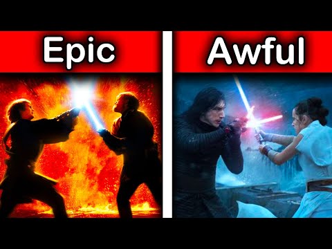 I Ranked EVERY Lightsaber Duel In Star Wars!