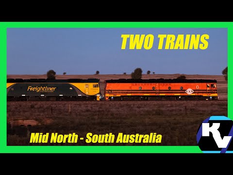 Two Trains in South Australia