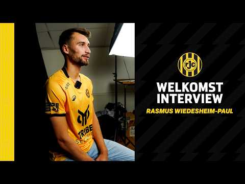 WELKOM RASMUS | Welkomstinterview met onze nieuwe speler