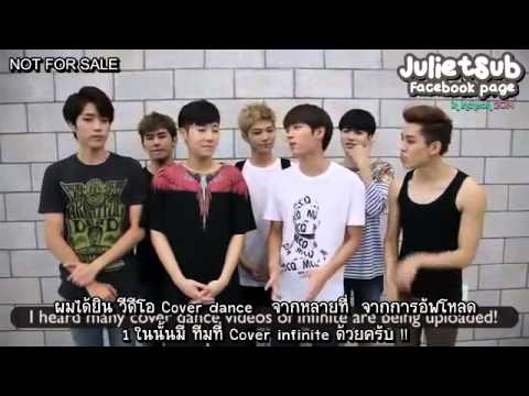 [Thaisub] 140804 INFINITE Greetings for K-POP Festival in Incheon 2014