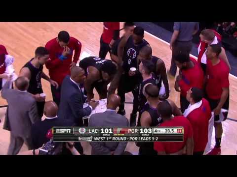 LA Clippers vs Portland Trail Blazers   Game 6   Full Highlights   April 29, 2016   NBA Playoffs