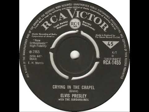 (47a) Elvis Presley with The Jordanaires - Crying In The Chapel