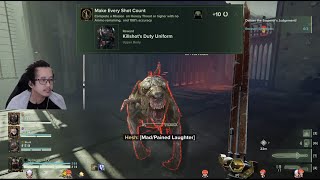 Synarchyx's How to get Make Every Shot Count Penance. Darktide