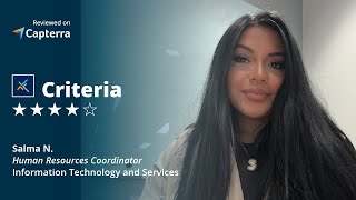 Criteria Review: Consider Criteria.