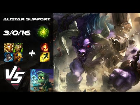 SUPPORT Alistar vs Amumu - NA Challenger Patch 14.14