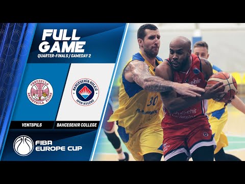 Ventspils v Bahcesehir College - Full Game - FIBA Europe Cup 2019-20