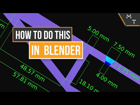 How To Make A Technical Drawing In Blender 2.9+