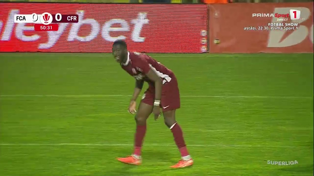 Argeș Pitești vs CFR 1907 Cluj Highlights