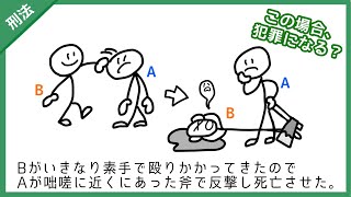 刑法クイズ４問