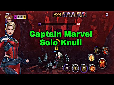 How To Clear Knull With Captain Marvel - Marvel Future Fight