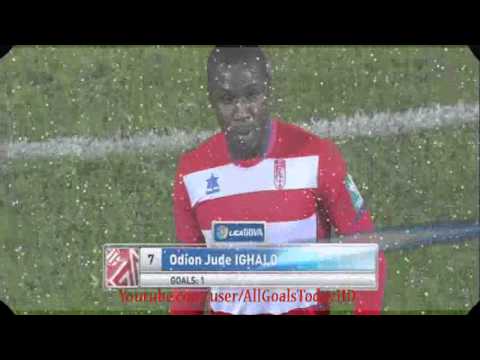 Goal Ighalo Granada 1-2 Atlético Madrid - 31-10-2013