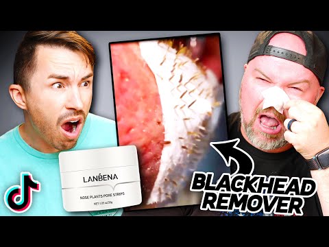 Men's First Time Using Labena Blackhead Pore Mask - TIKTOK TESTED