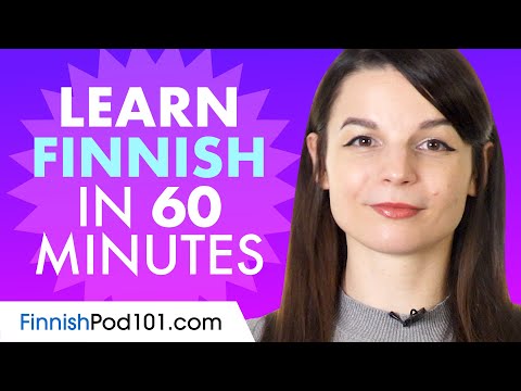 Learn Finnish in 1 hour - ALL the Finnish Basics You Need in 2020