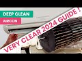 How to clean aircon - inside blower wheel - step-by-step - mitsubishi starmex heavy industry