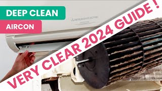 How to clean aircon - inside blower wheel - step-by-step - mitsubishi starmex heavy industry