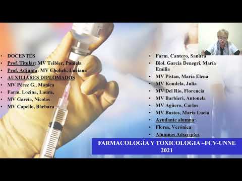 CLASE 1 Presentación FARMACOLOGÍA Y TOXICOLOGÍA