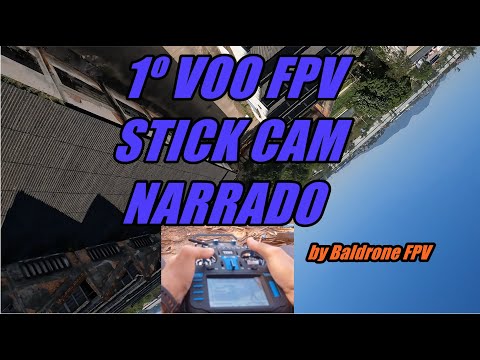 1º Voo FPV Narrado by Baldrone FPV