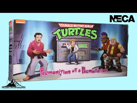 NECA Toys 2022 SDCC Exclusive TMNT PREMONITION of a PREMUTATION Video Review