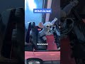 Stitch Drives Himself To The Lilo Stitch Press Junket