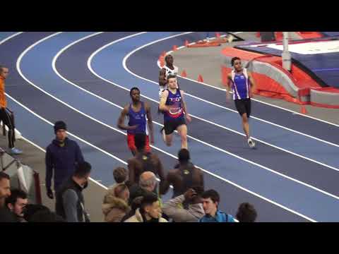 200m ESM F10 -  Championnats Régionaux en salle ES-SE,  Eaubonne, 19 jan 2019
