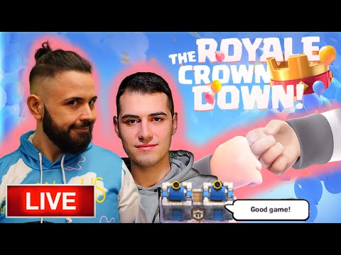 🔴Live : @ClashRoyale CON GRAX, ROYALE CROWN DOWN