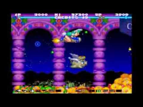 Let's Play Fantastic journey/Gokujou Parodius Full Playthough  with guest commentator CrashLegend25