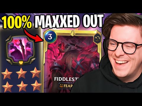 I UPGRADED FIDDLESTICKS TO 6 STAR!!! HE IS VERY VERY BROKEN