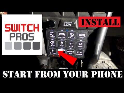 CAN AM , POLARIS, UTV SWITCHPROS RCR-FORCE 12 WIRING INSTALL EP - 192