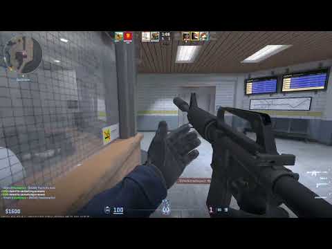 CS2 m4a1-s ace (I was excited )