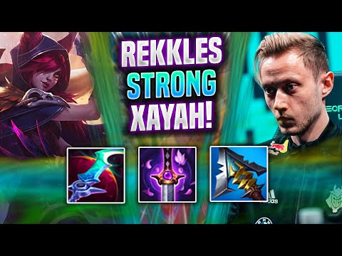 REKKLES IS SO STRONG WITH XAYAH! - KC Rekkles Plays Xayah ADC vs Jinx! | Season 2022