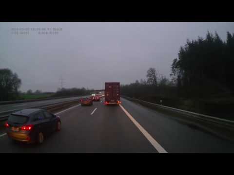 Germany. Motorway A24, Hamburg, Sievekingsallee street, Hamburg-Horn — Havelland, 2016, 4x