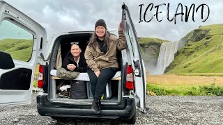 EPIC VAN LIFE TRIP IN ICELAND SLEEPING AT A WATERFALL | CAMPING TIPS FOR EXPLORING SOUTHERN COAST