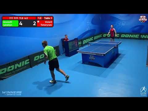 01:30 Anatolii Levshyn 3-1 Valerii Tatarynov West 5 WIN CUP 04.11.2022 | TABLE TENNIS WINCUP