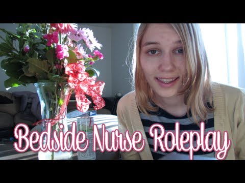 [BINAURAL ASMR] Bedside Nurse Roleplay (softly spoken, paper sounds, etc.)